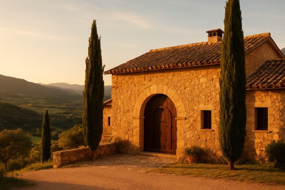 Antiguo molino del aceite reformado como hotel rural