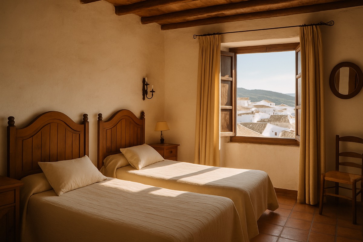 Habitaciones Dobles con vistas al pueblo